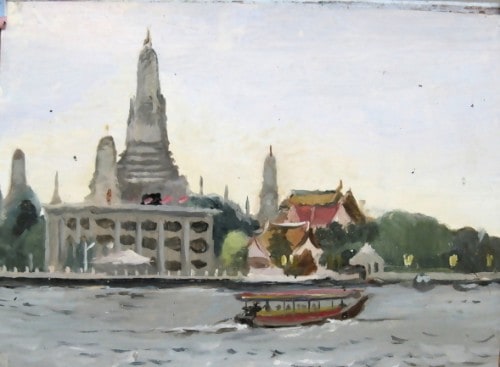 Chao Praya River, Bangkok, Tailandia