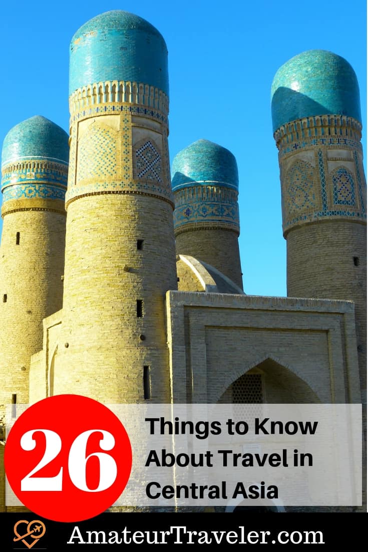 26 cose che devi sapere sui viaggi in Asia centrale #travel #Kazakhstan #Uzbekistan #Kyrgyzstan #Turkmenistan #Tajikistan #Afghanistan