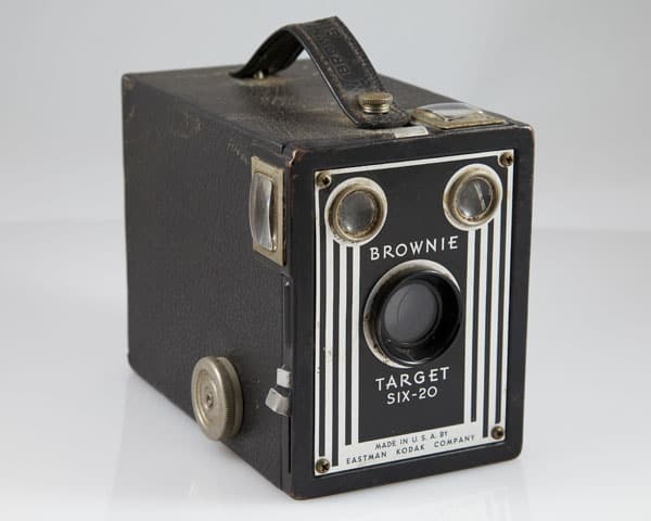 Fotocamera scatola brownie