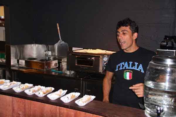 cannoli at Cavalli Cafe