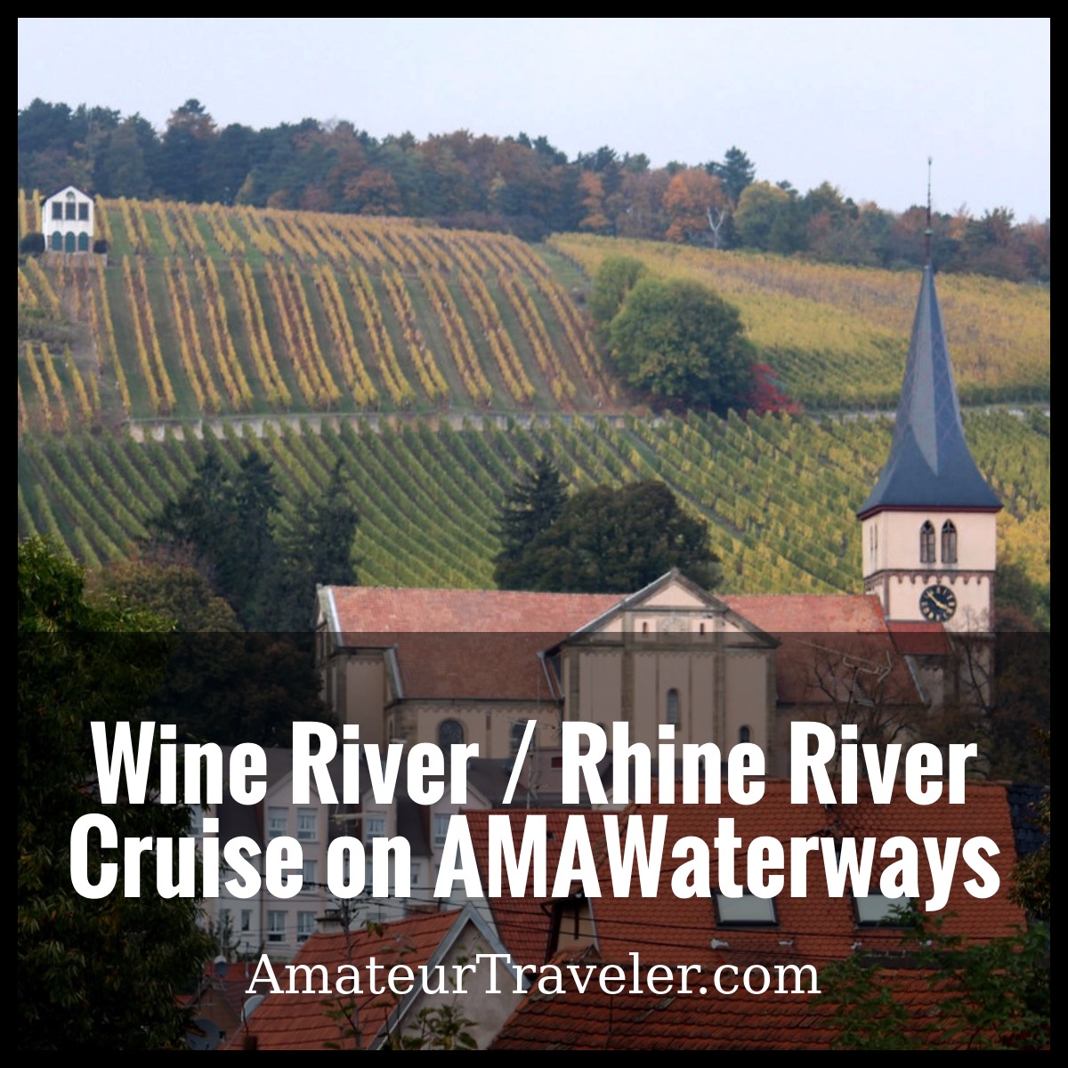 Wine River / Rhine River Cruise on AMAWaterways