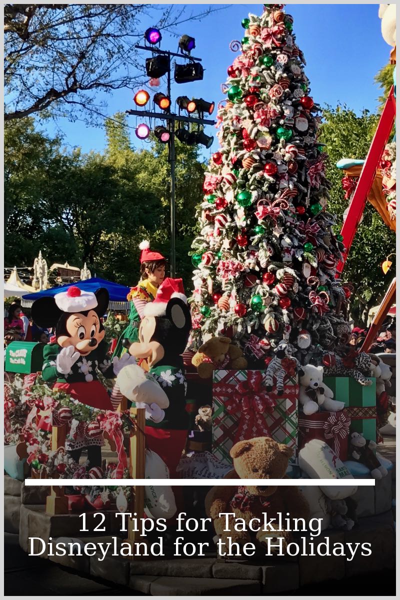 12 Tips for Tackling Disneyland for the Holidays #travel #trip #vacation #disney #disneyland #california #anaheim #theme-park #southern #orange #christmas #holidays