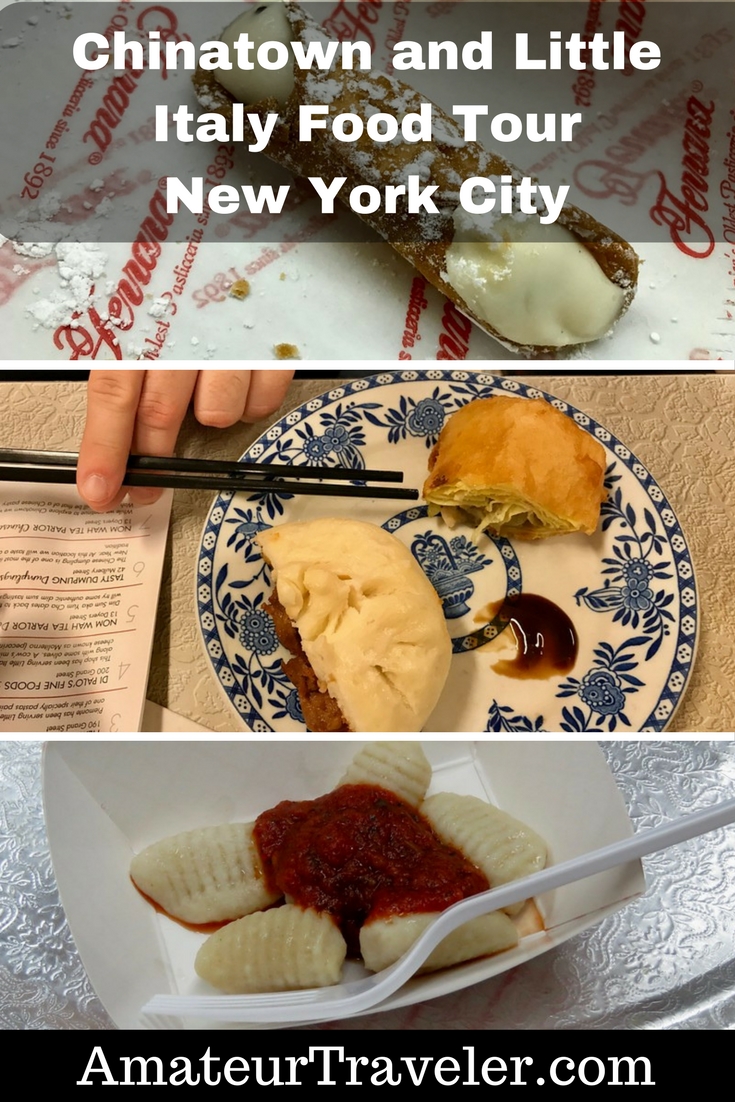 Ahoy Chinatown e Little Italy Food Tour - New York City