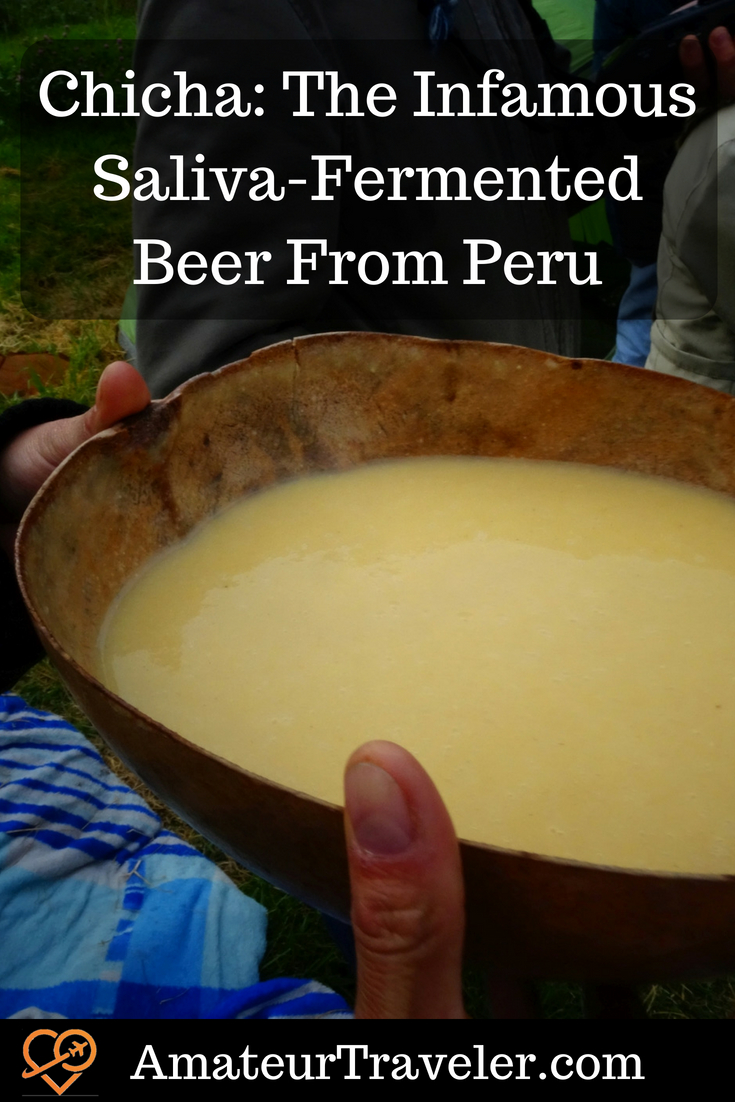 Chicha: la famigerata birra fermentata dalla saliva dal Perù #beer #travel #peru