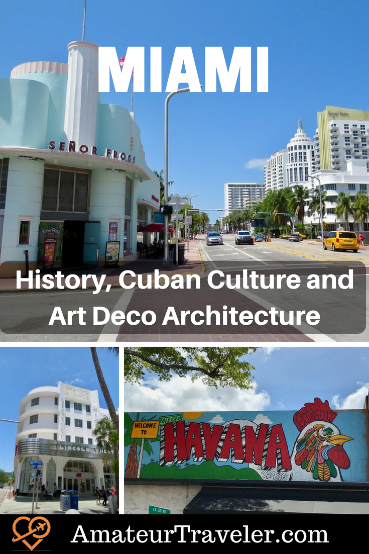 Miami - Storia, cultura cubana e architettura Art Deco #florida #arte #streetart #miami # miami-beach #beach #tips #travel #trip #vacation #thingstodoin # art-deco # little-havana #architecture