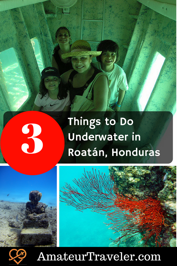 Roatán, Honduras Bölgesinde Su Altı Aktiviteleri #travel #honduras #scuba #submarine