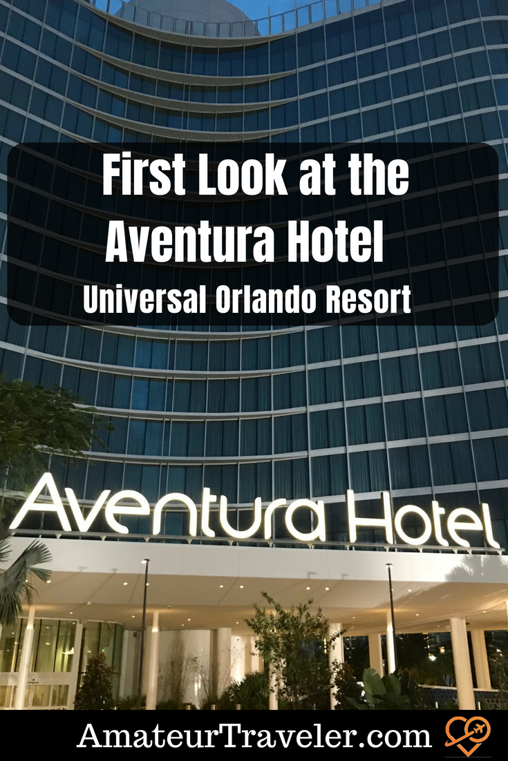 Primo sguardo all'Aventura Hotel - Universal Orlando Resort #universal #orlando #travel #hotel #florida