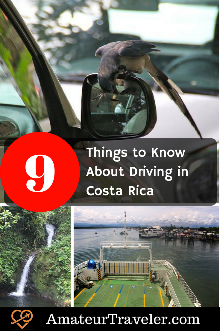 Kosta Rika'da Sürüş - Bilinmesi Gereken 9 Şey # Kosta Rika # Sürüş #Yolculuk # Seyahat 