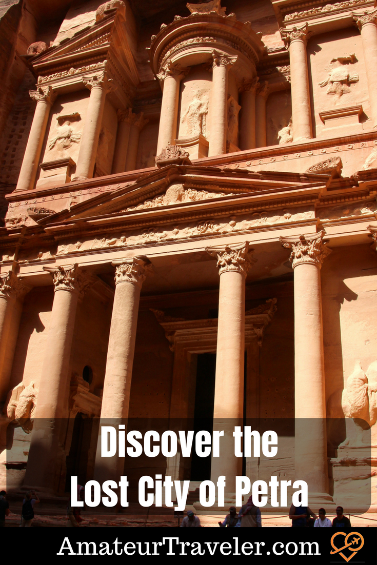 잃어버린 도시 페트라를 발견하십시오 #travel #petra #jordan