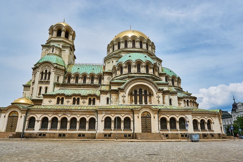 Cattedrale di Alexander Nevsky a Sofia, Bulgaria