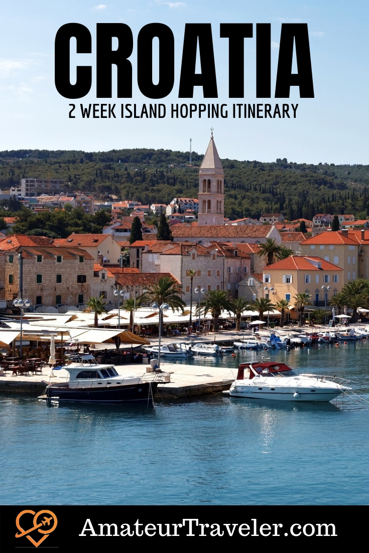 Itinerario per visitare le isole della Croazia - Un itinerario di 2 settimane per un viaggio in Croazia