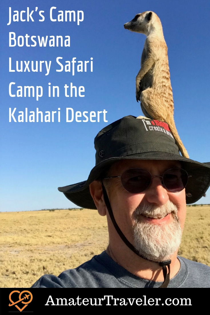 Jack's Camp - Botswana - Safari di lusso nel deserto del Kalahari #botswana #safari #kalarari #travel #luruxy "width =" 300px