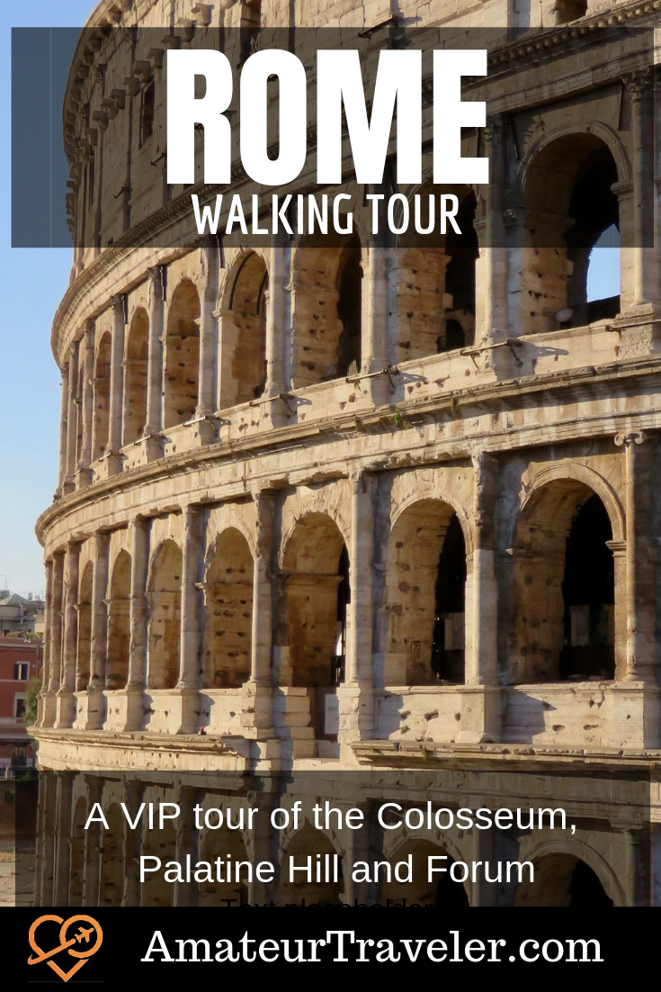 Tour a piedi di Roma - Un tour VIP del Colosseo romano, Colle Palatino e Forum con LivItaly - Roma, Italia #travel #trip #vacation #thingstodoin #walking #tour #planning #rome #italy #ancient #history #colosseum #coliseum #itinerary