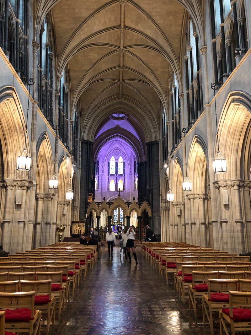 Christ Church Cathedral & St. Patrick’s Cathedral in Dublin, Ireland