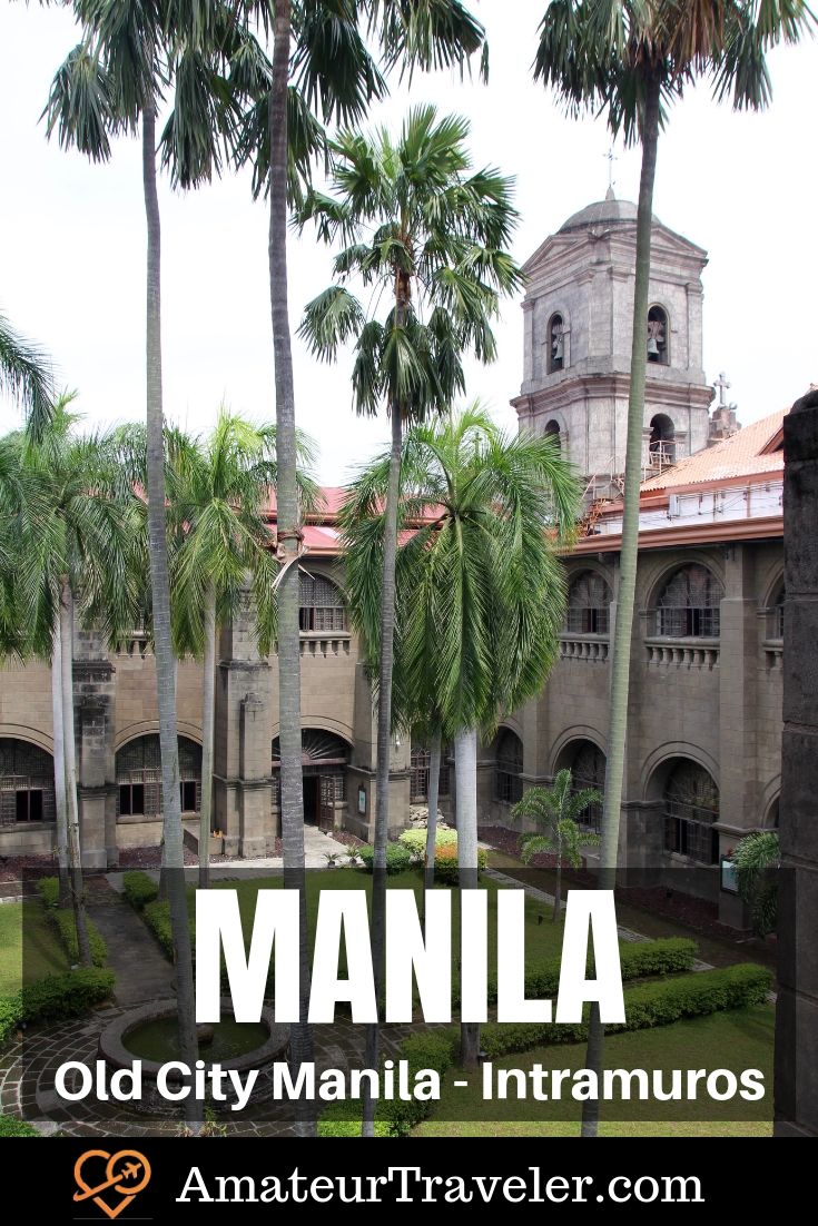 La vecchia città murata a Manila, nelle Filippine - Esplorando Intramuros #Filippine #manilla #città #intramuros #travel #trip #vacation #walls #tour # cose da fare 