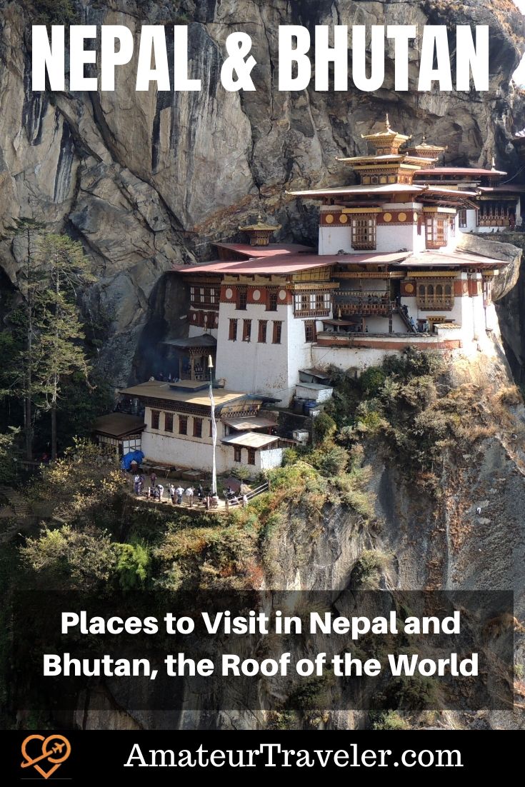 Luoghi da visitare in Nepal | Luoghi da visitare in Bhutan | Cosa fare in Nepal | Cosa fare in Bhutan | Tiger's Nest #asia #himalaya #nepal #bhutan #travel #trip #vacation #kathmandu #everest #temples # heritage-site #adventure #food #facts #hiking