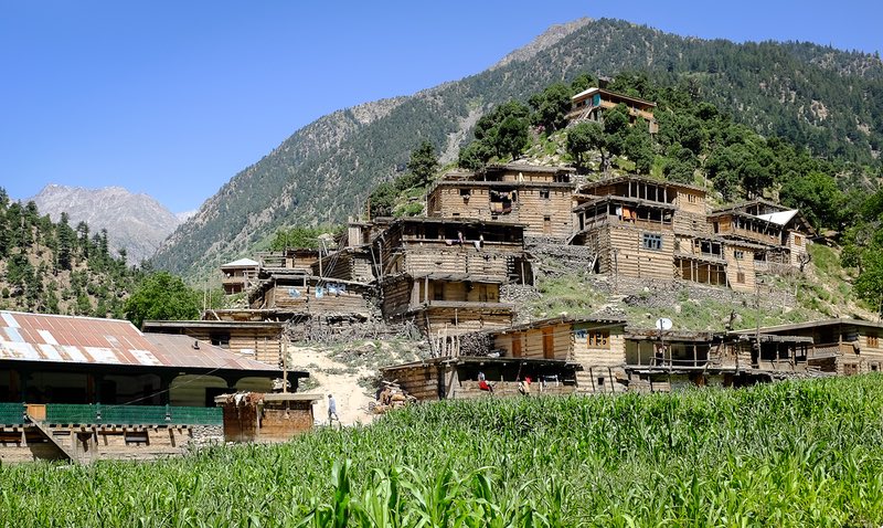 Nuristan Village 아프가니스탄