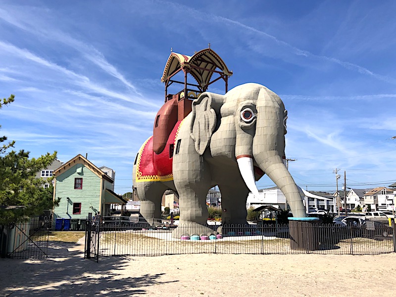 Lucy the Elephant: una famosa attrazione di Jersey Shore lungo la spiaggia di Margate City, nel New Jersey