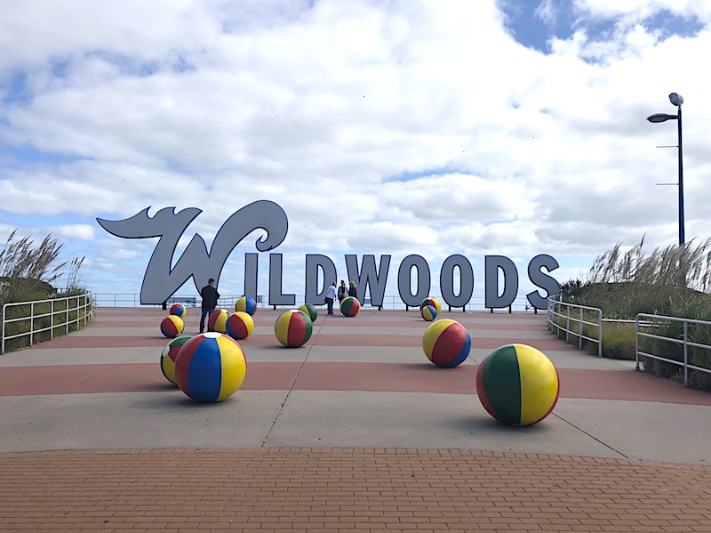 I Wildwoods firmano nel centro della città di fronte all'Oceano Atlantico