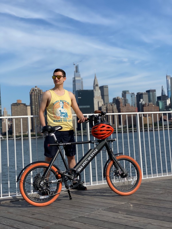 NYC'de bisiklet