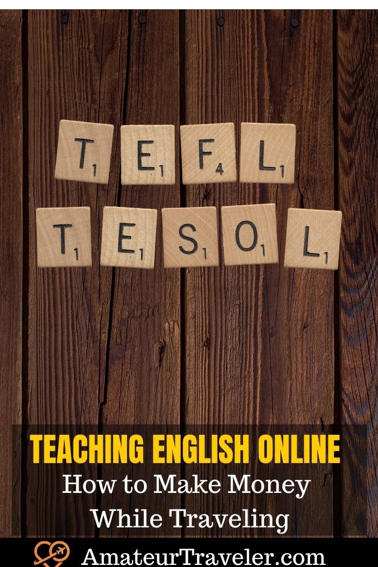 Çevrimiçi İngilizce Öğretimi - Seyahat Ederken Nasıl Para Kazanılır #İngilizce # öğretme #tefl #tesol