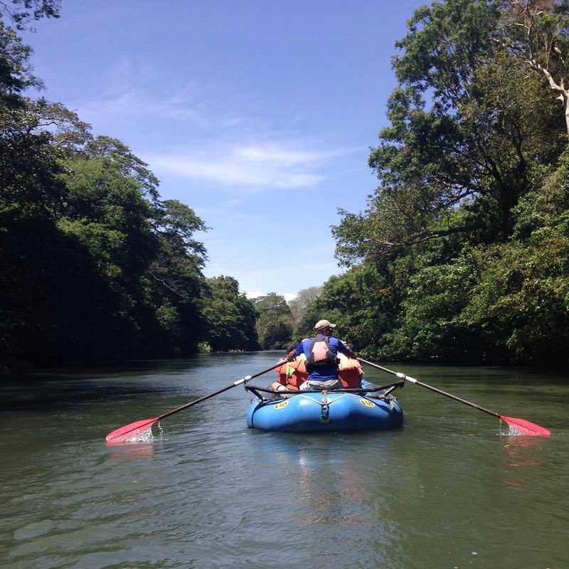 Rafting on Tenorio River